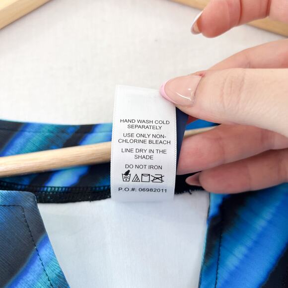 NEW Swimsuits for All Longer Length Swim Tunic Top Size 22 Modest Swimsuits - Picture 8 of 9